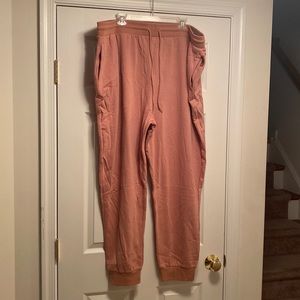 Brand New Jolie Noire Peach Joggers…size 4X